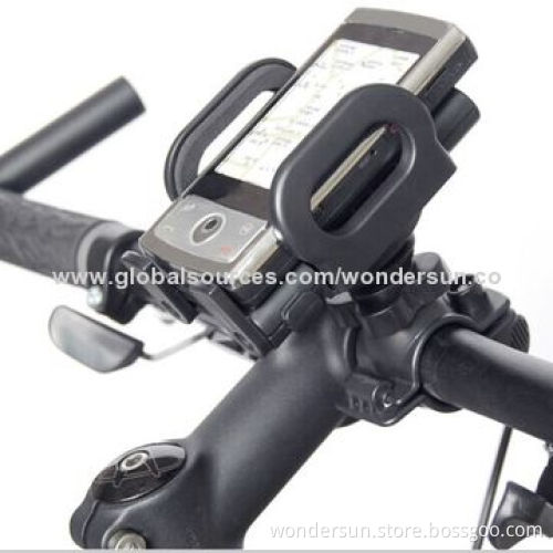 Universal Bike Mount, Suitable for Mobile Phones/PDA/GPS/MP4 Players